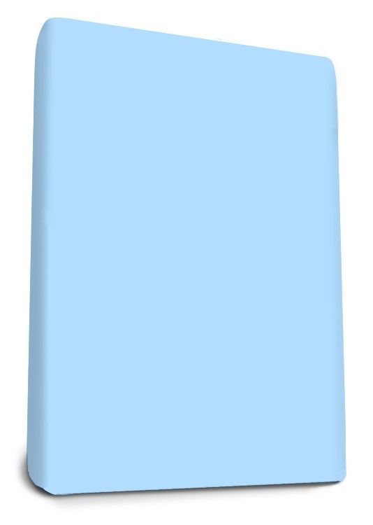 Adore Hoeslaken Percaline katoen Zacht Blauw 160 x 200 cm