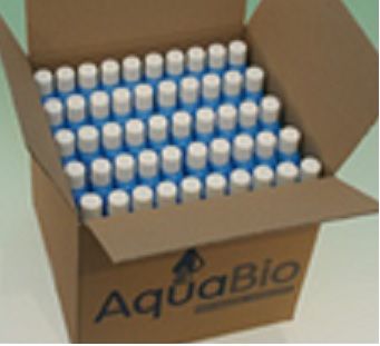 AquaBio Waterbed Conditioner Hoogconcentraat 12 maanden 140 ml - Doos a 50 stuks